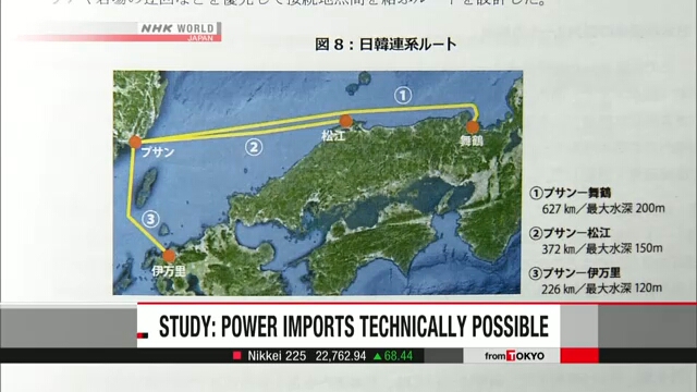 Японские эксперты считают технически возможным импорт электроэнергии