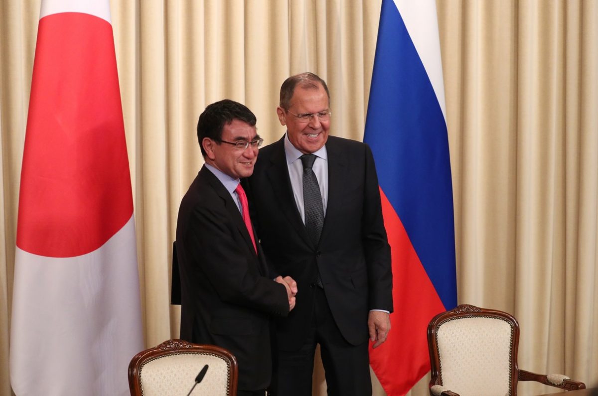 Выступление Министра иностранных дел России С.В.Лаврова по итогам переговоров с Министром иностранных дел Японии Т.Коно, Москва, 10 мая 2019 года