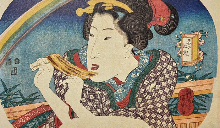 Вкусные укиё-э. Японская кухня как машина времени