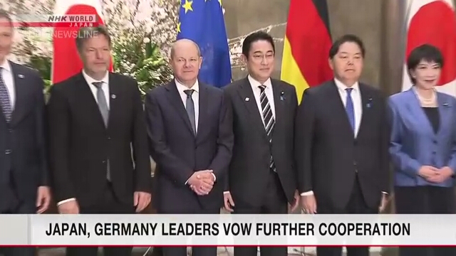 Лидеры Японии и Германии обещают дальнейшую поддержку Украины