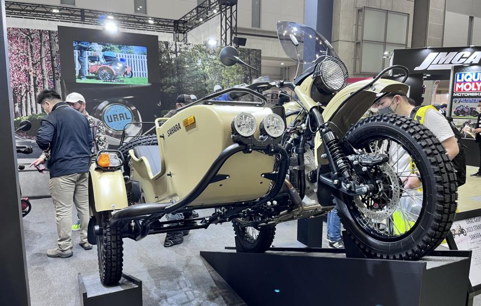 На Токийском мотоcалоне представили мотоциклы «Урал»