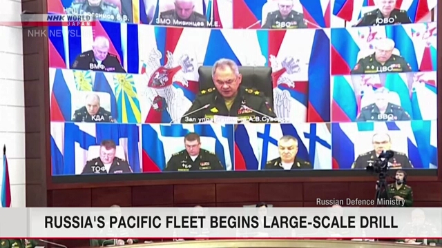 Российский флот приступил к проведению учений в районах, которые включают Северные территории Японии