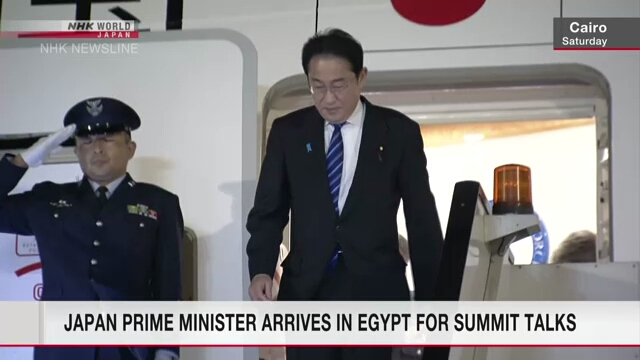 Премьер-министр Японии прибыл в Египет для переговоров на высшем уровне