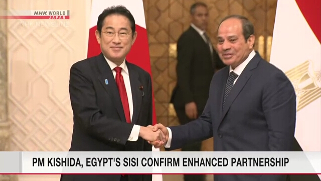 Премьер-министр Японии и президент Египта подтвердили укрепление партнерства
