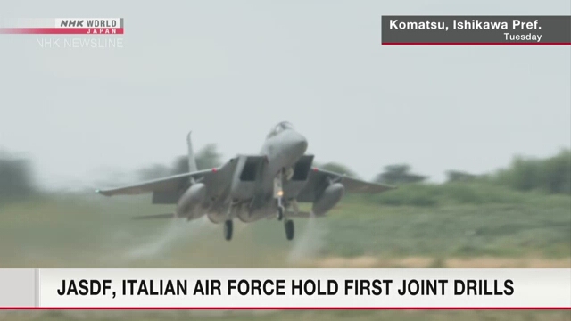 Воздушные Силы самообороны Японии и военно-воздушные силы Италии провели первые совместные учения