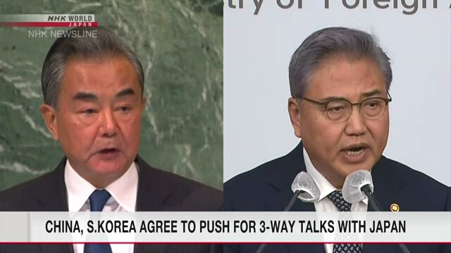 Высокопоставленные дипломаты Китая и Южной Кореи договорились о трехсторонних переговорах с Японией