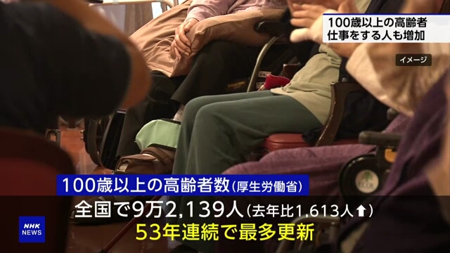 Число жителей Японии в возрасте 100 лет и старше превысило 92 тысячи человек