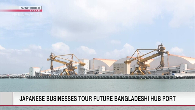 Японским бизнесменам показали узловой порт в Бангладеш