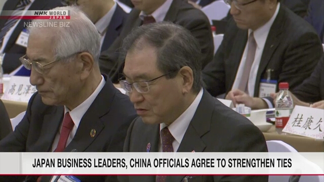 Лидеры деловых кругов Японии и китайские официальные лица договорились укреплять связи