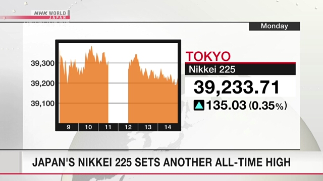 Индекс Nikkei достиг рекордного максимума за всю историю Токийской фондовой биржи