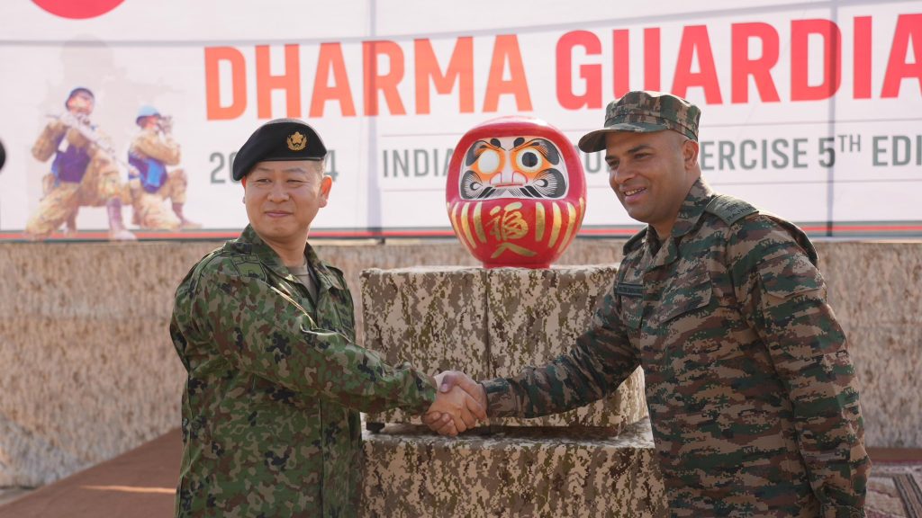 Военнослужащие армий Индии и Японии начали учения в штате Раджастхан