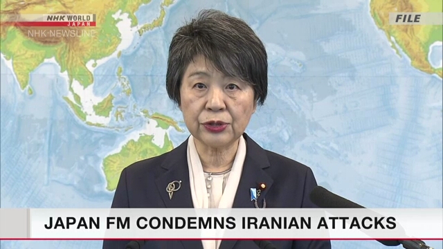 Министр иностранных дел Японии осудила атаку Ирана на Израиль