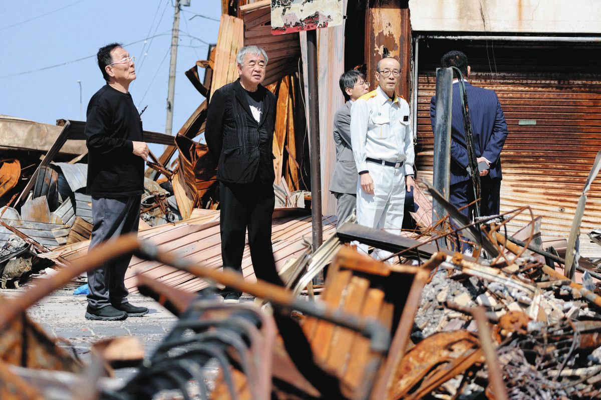 Архитектор Кума Кэнго поможет в восстановлении разрушенного землетрясением города Вадзима
