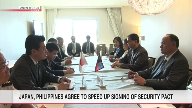 Япония и Филиппины договорились сотрудничать для скорейшего подписания Соглашения о взаимном доступе