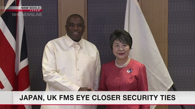 Министры иностранных дел Японии и Великобритании договорились укреплять связи в области безопасности