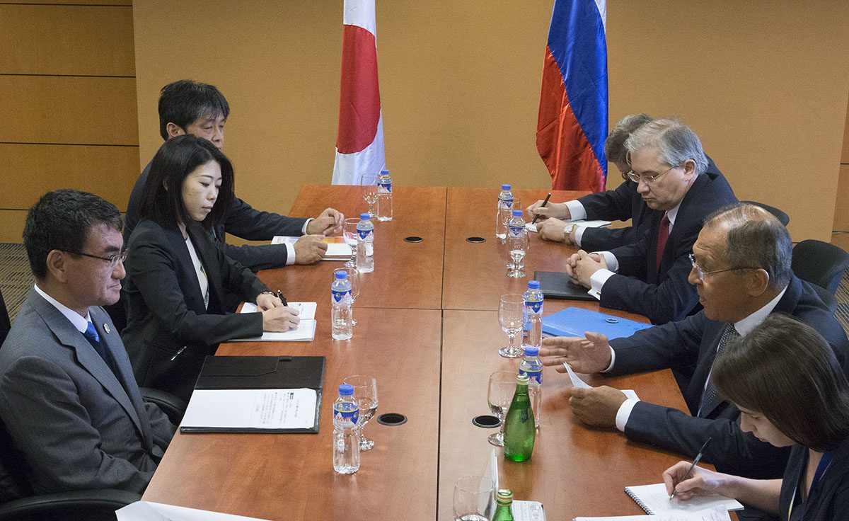 О встрече министров иностранных дел России и Японии в Маниле