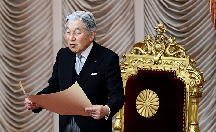 Год назад император Японии объявил о намерении отречься от престола