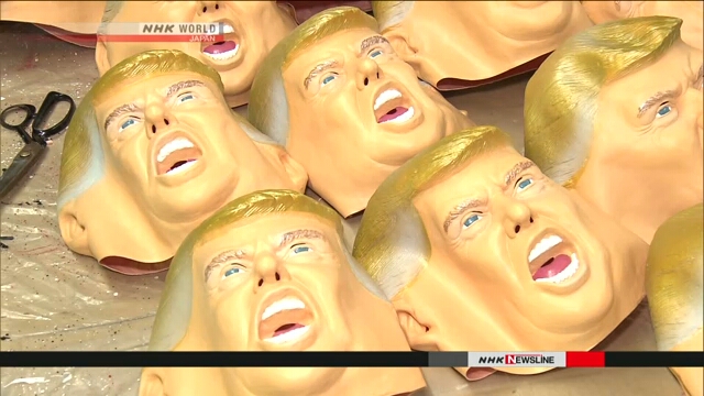 В Японии хорошо продаются маски Дональда Трампа