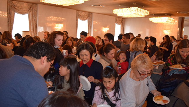Посольство России в Японии впервые устроило празднование Масленицы