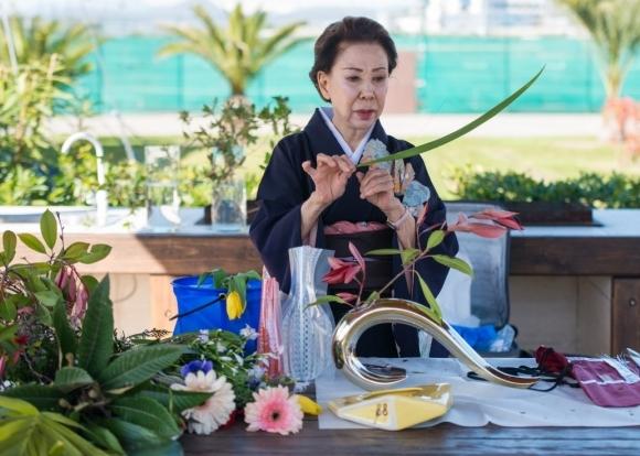 Профессор икебаны Ямада Мидори стала покровительницей сада сакуры в Сочи