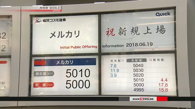 Японская компания-оператор популярного приложения получила регистрацию на фондовой бирже