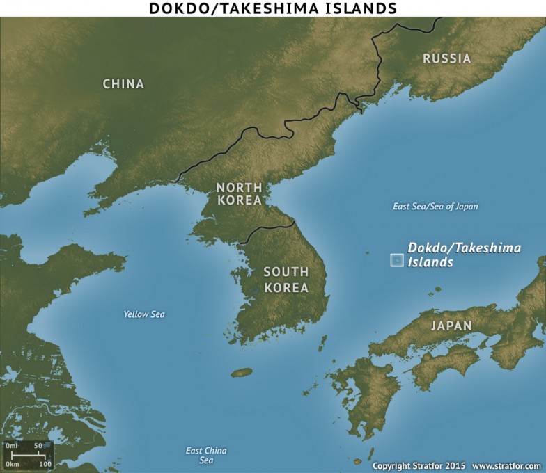 Южная Корея выразила протест Японии из-за притязаний на спорные острова Токто