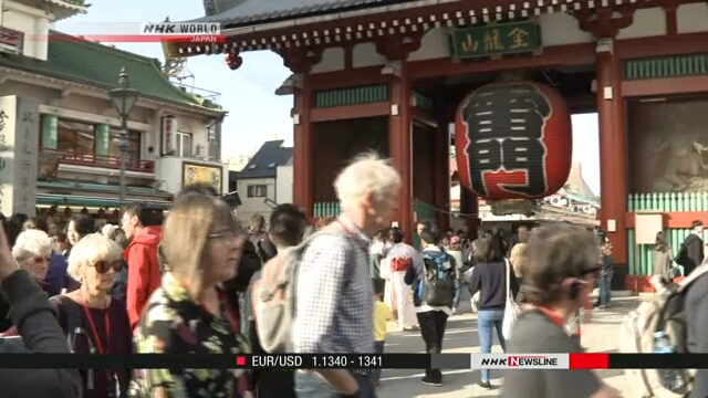 Число иностранных туристов в Японии превысило 30 миллионов человек