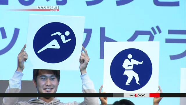 Организационный комитет представил пиктограммы для летних Олимпийских игр 2020 года в Токио