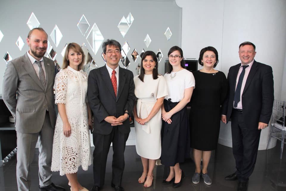 Благодарственный приём от имени Посольства Японии в России в г.Екатеринбурге в честь завершения Перекрестного года России и Японии