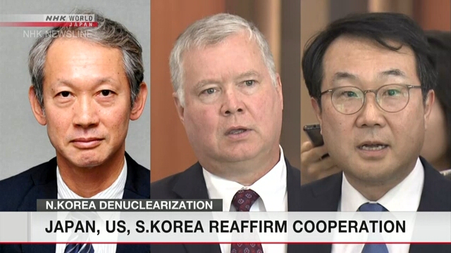 Япония, США и Южная Корея обсудили перспективы денуклеаризации Севера