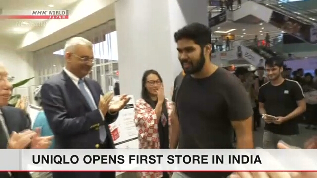 Компания Uniqlo открыла свой первый магазин в Индии