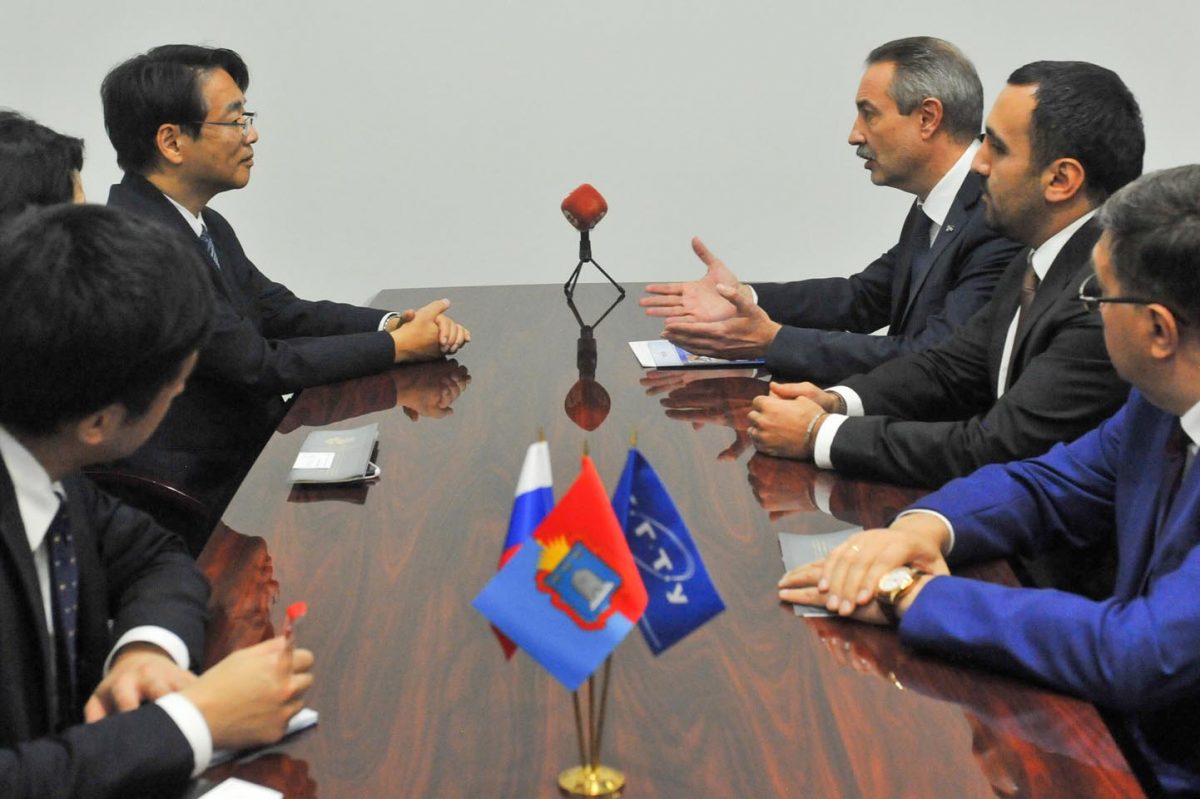 Ректор ТГТУ встретился с чрезвычайным и полномочным послом Японии в России
