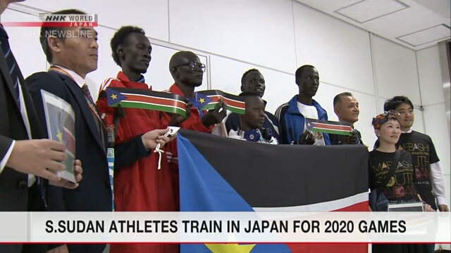 Спортсмены из Южного Судана прибыли в японский город Маэбаси для подготовки к Токийской Олимпиаде и Паралимпиаде