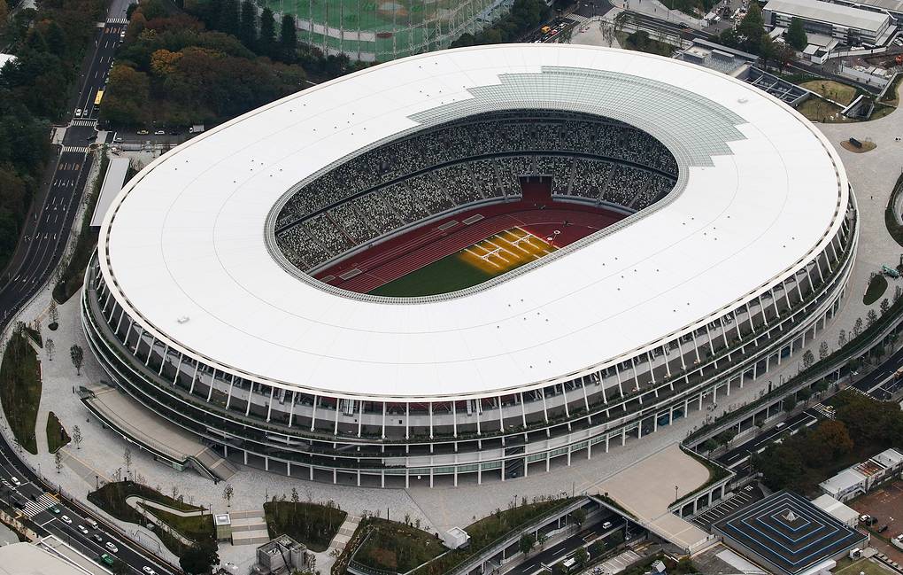 Новый Олимпийский стадион в Токио введен в эксплуатацию