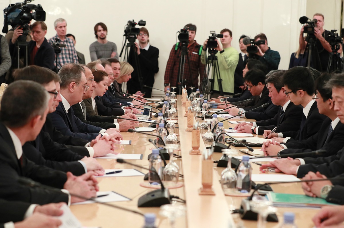 Вступительное слово Министра иностранных дел Российской Федерации С.В.Лаврова в ходе переговоров с Министром иностранных дел Японии Т.Мотэги, Москва, 19 декабря 2019 года