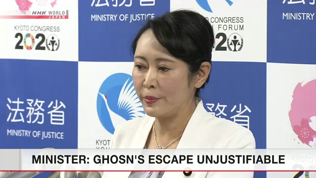 Министр юстиции Японии назвала бегство Карлоса Гона вызывающим крайнее сожаление