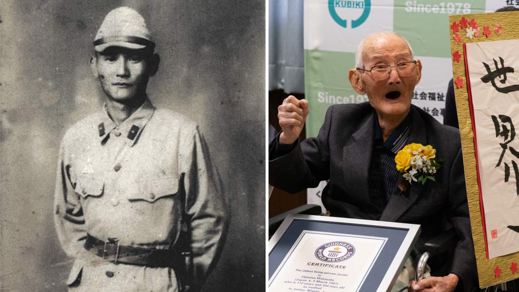 В Японии умер старейший мужчина в мире