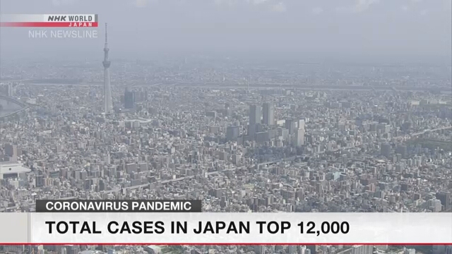Общее число инфицированных коронавирусом в Японии превысило 12.000 человек