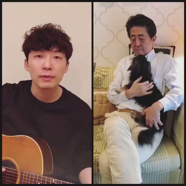 Абэ опубликовал музыкальное видео о том, как проходит его жизнь в самоизоляции
