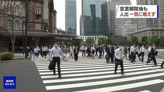 После отмены режима ЧС в Японии люди продолжают меньше выходить из дом