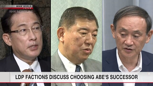 Фракции ЛДП обсуждают кандидатов на смену Абэ