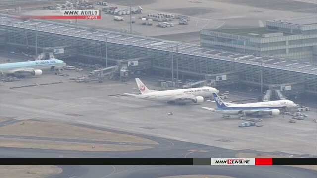 На внутренних авиарейсах в Японии растет число пассажиров