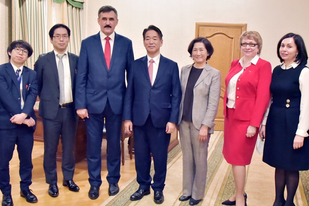 Визит делегации Посольства Японии в России в ОГУ
