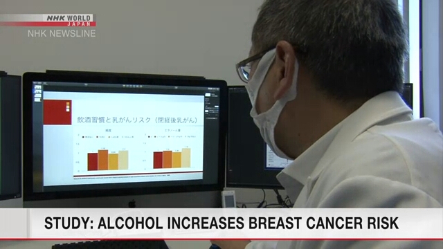 Японские исследователи установили: употребление спиртного повышает риск возникновения рака груди