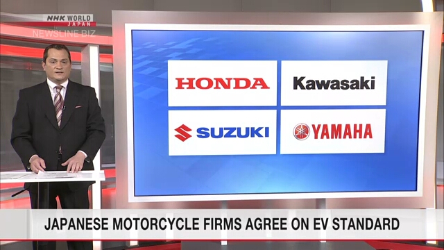 Японские производители мотоциклов согласовали стандарт сменных батарей для электрических моделей