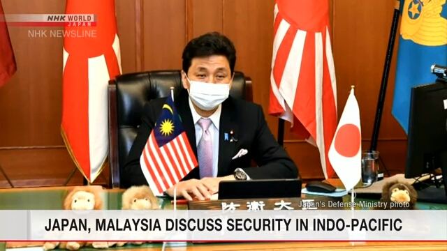 Главы оборонных ведомств Японии и Малайзии провели телеконференцию