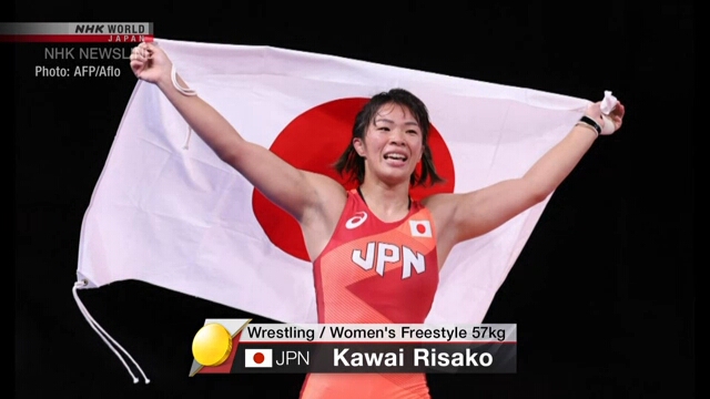 Сестры Каваи завоевали золотые медали в вольной борьбе