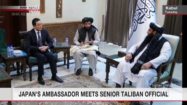 Посол Японии встретился с высокопоставленным официальным представителем режима Талибан