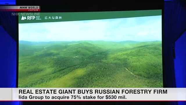 Крупная японская компания приобретает российское предприятие лесного хозяйства