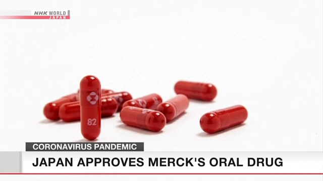 В Японии одобрен пероральный препарат от коронавируса Merck